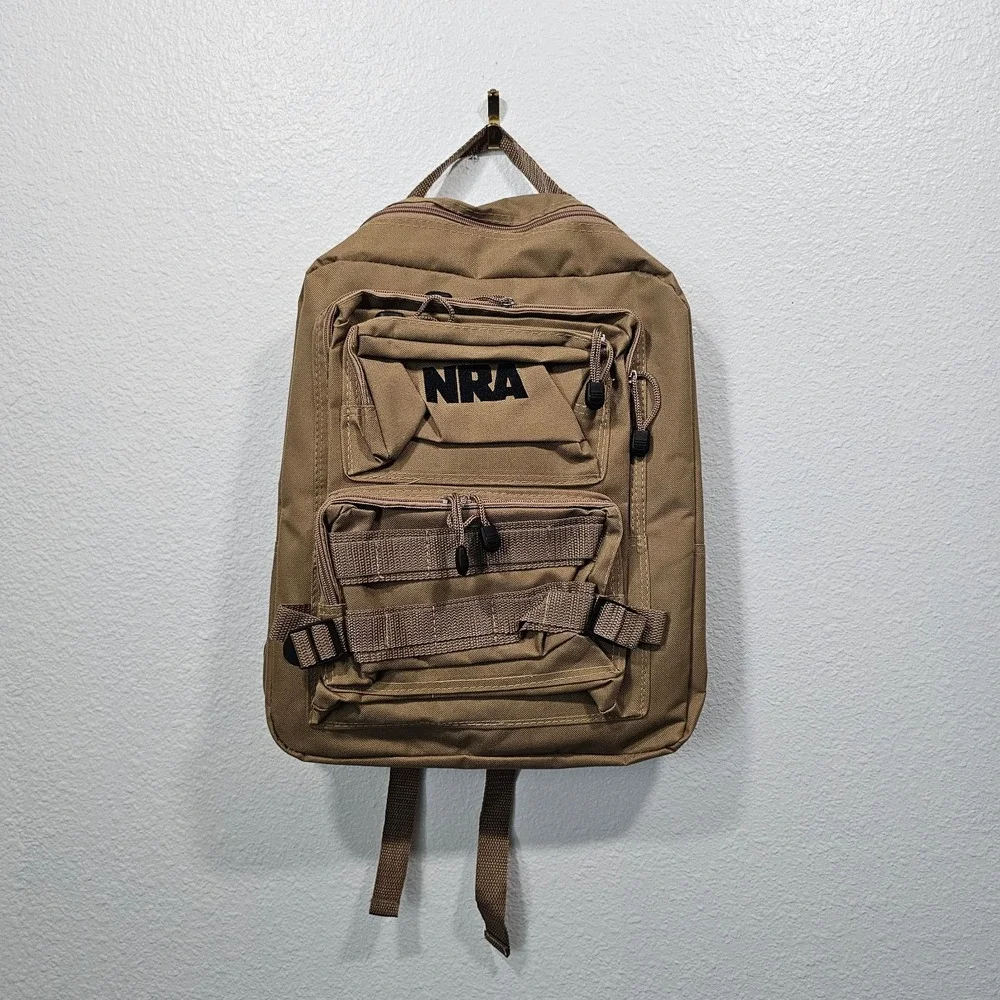 NRA‎ Brown Backpack